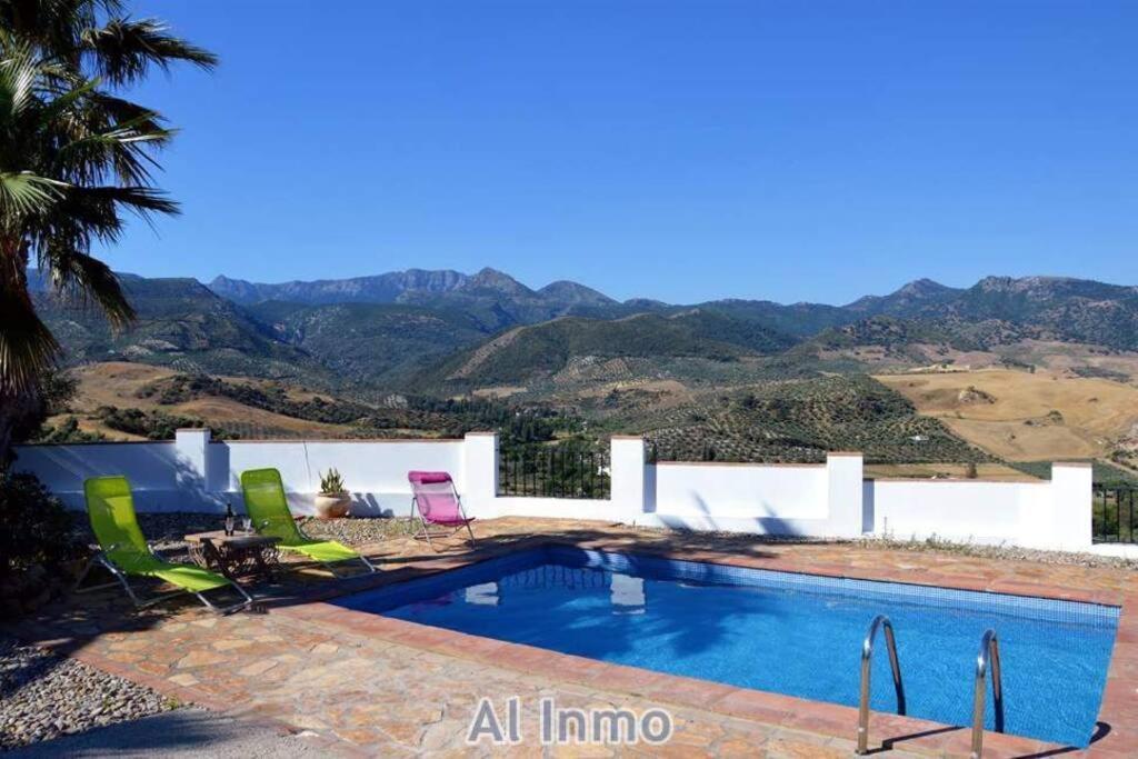 Las Palmeras - Ein Stueck Vom Paradies - Behagliches Haus Mit Pool Algodonales Buitenkant foto