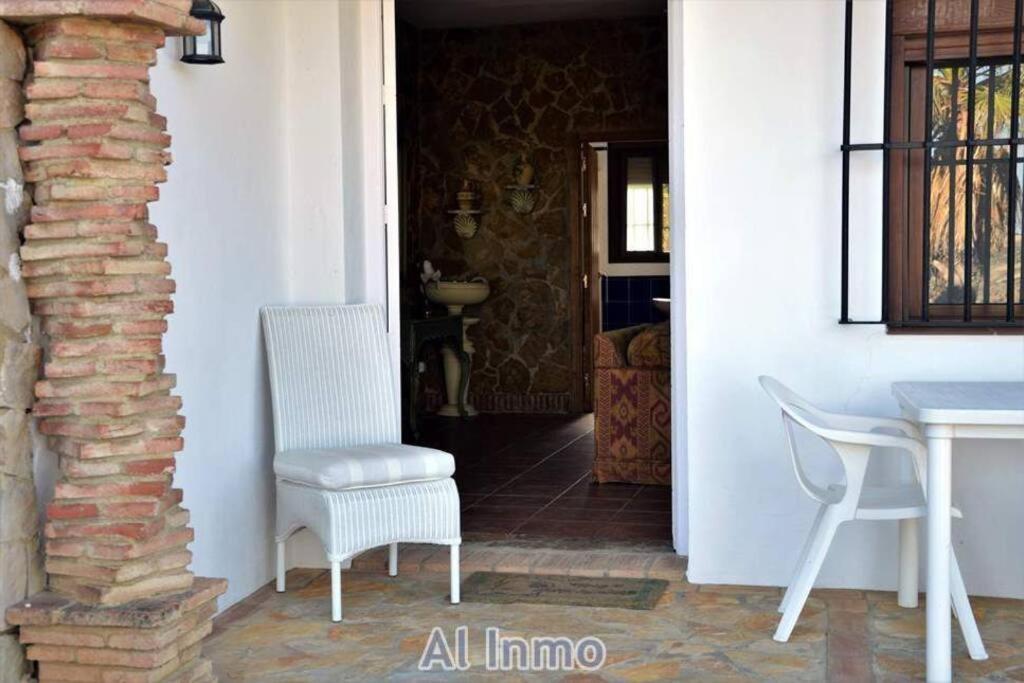 Las Palmeras - Ein Stueck Vom Paradies - Behagliches Haus Mit Pool Algodonales Buitenkant foto