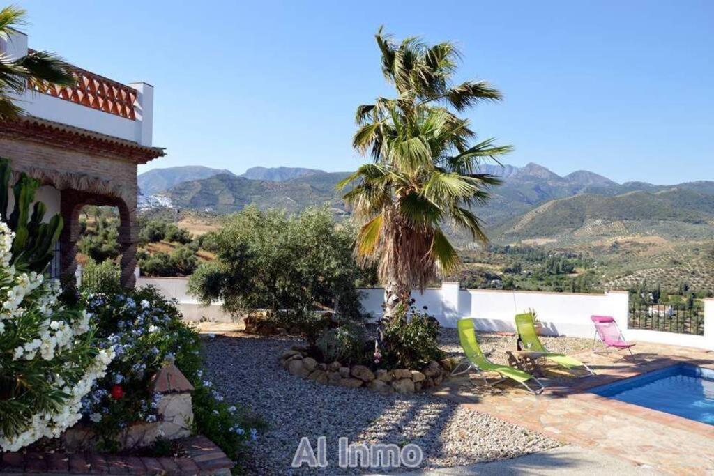 Las Palmeras - Ein Stueck Vom Paradies - Behagliches Haus Mit Pool Algodonales Buitenkant foto