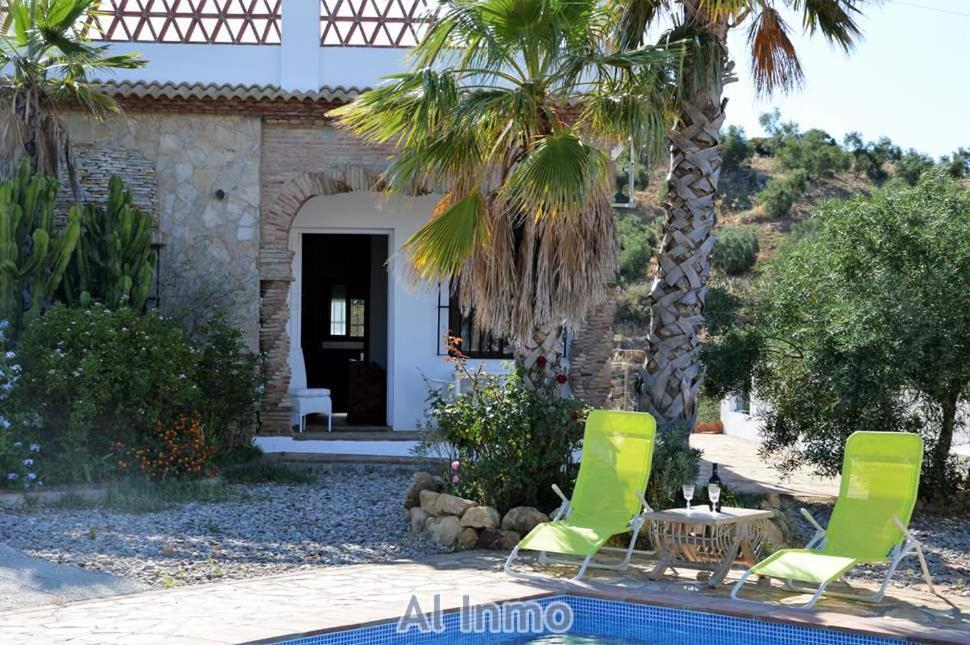 Las Palmeras - Ein Stueck Vom Paradies - Behagliches Haus Mit Pool Algodonales Buitenkant foto