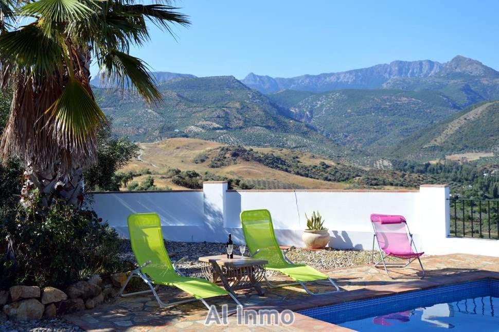 Las Palmeras - Ein Stueck Vom Paradies - Behagliches Haus Mit Pool Algodonales Buitenkant foto